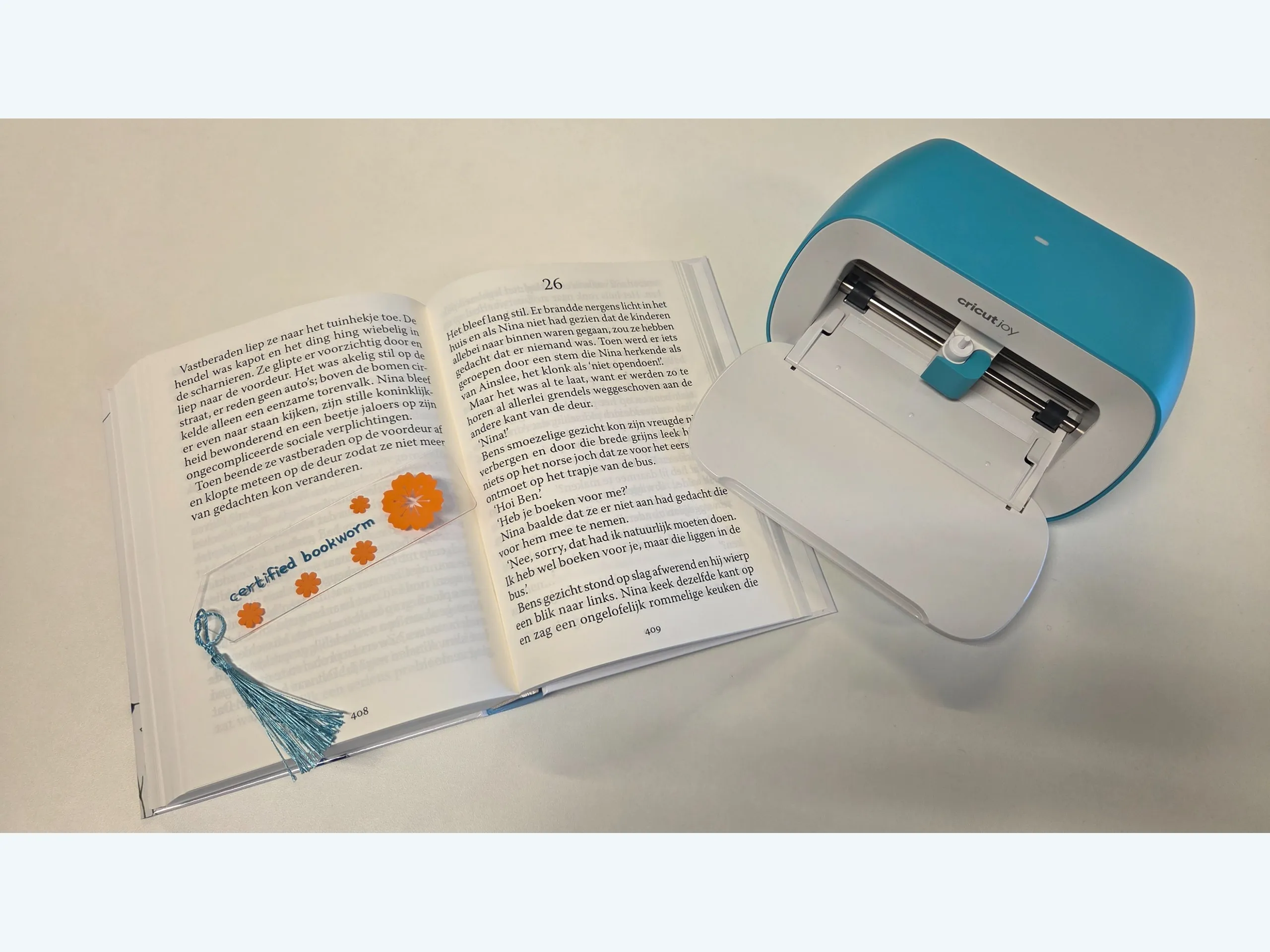 Afbeelding voor activiteit: Workshop Boekenlegger maken