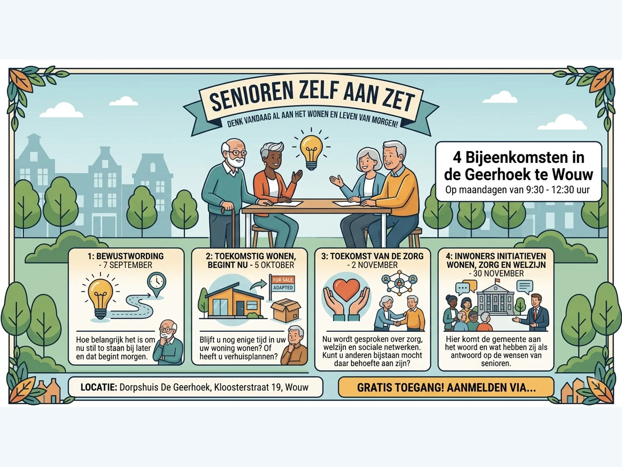 Afbeelding voor activiteit: Senioren zelf aan zet