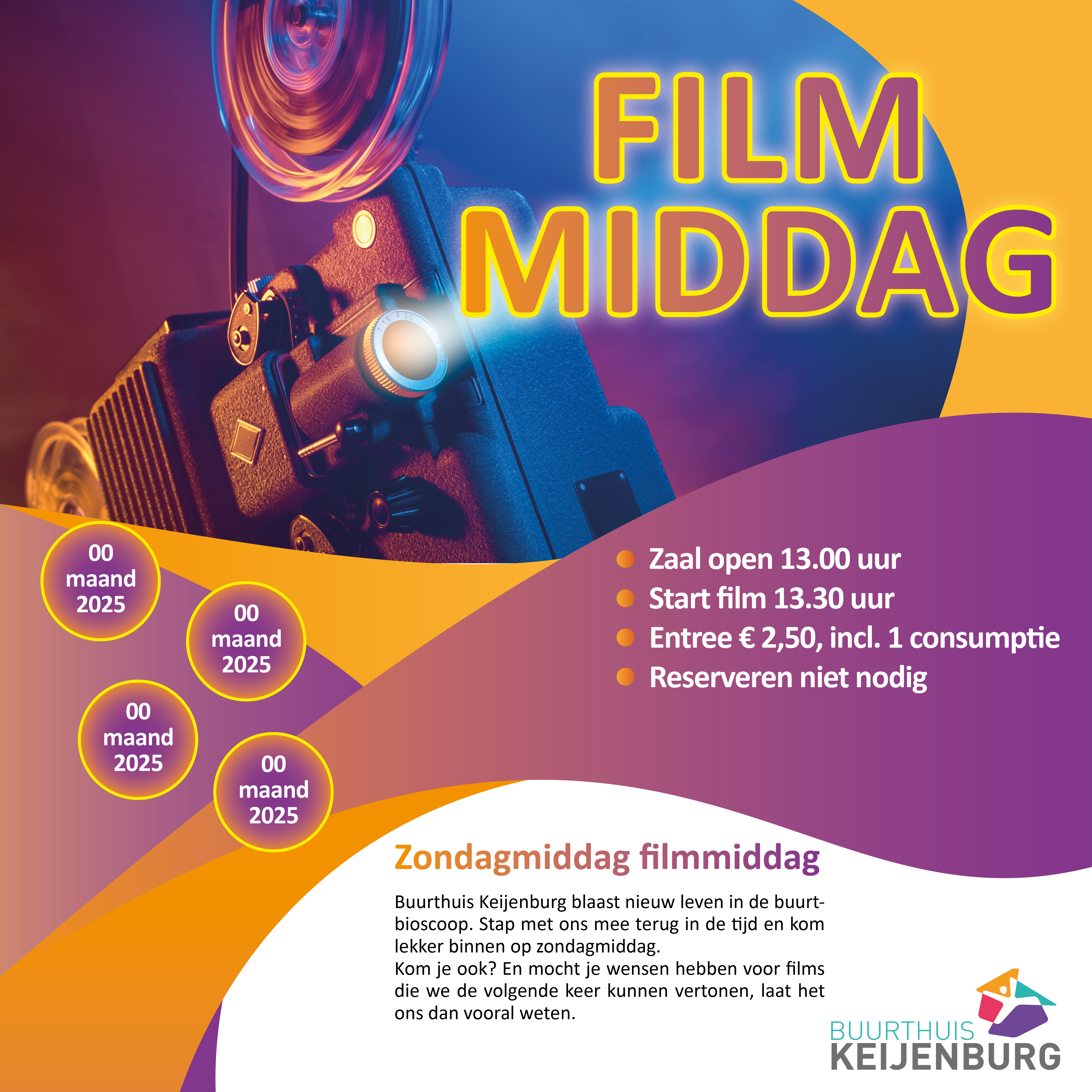 Afbeelding voor activiteit: Filmmiddag