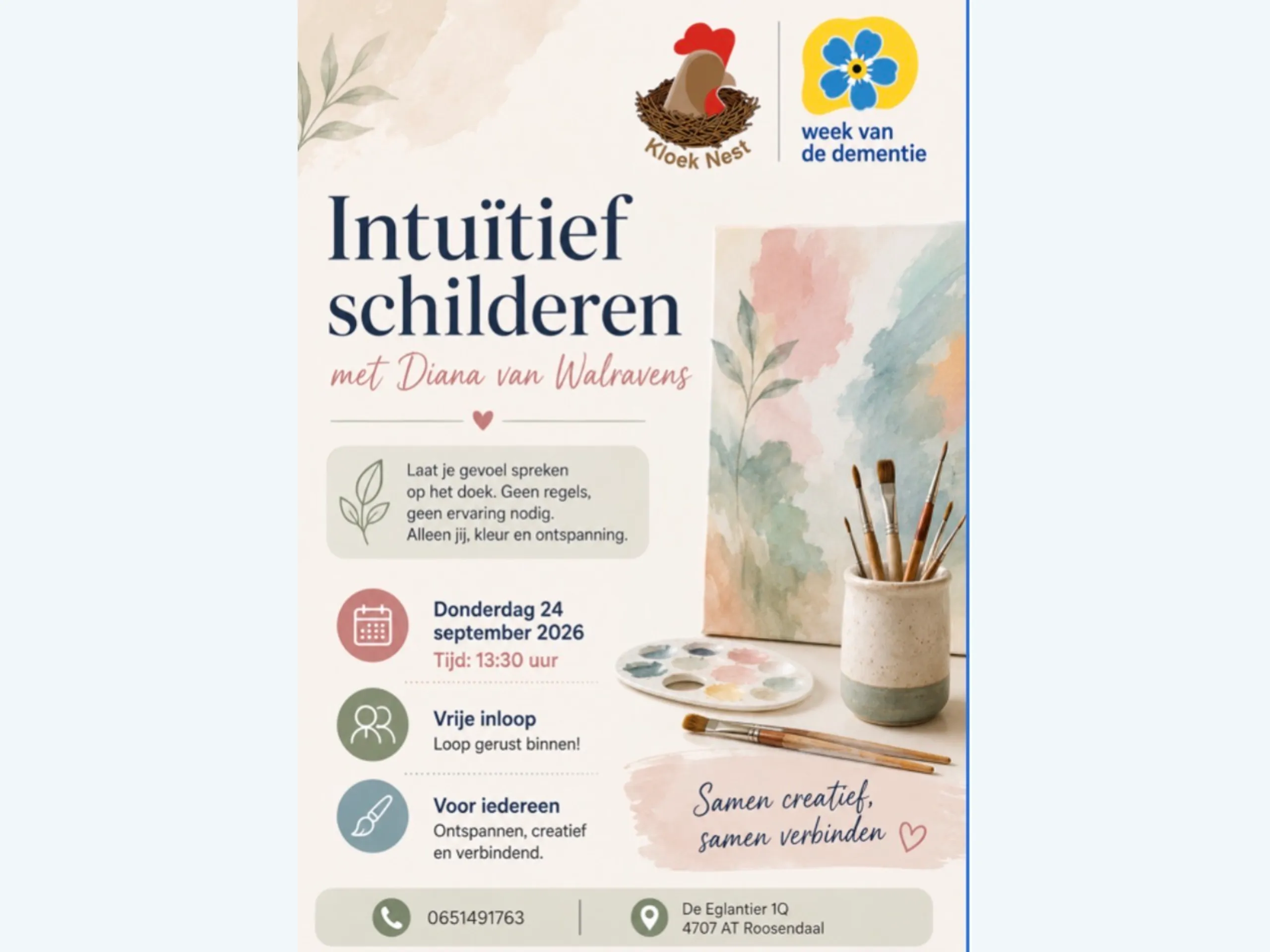 Afbeelding voor activiteit: Intuïtief schilderen