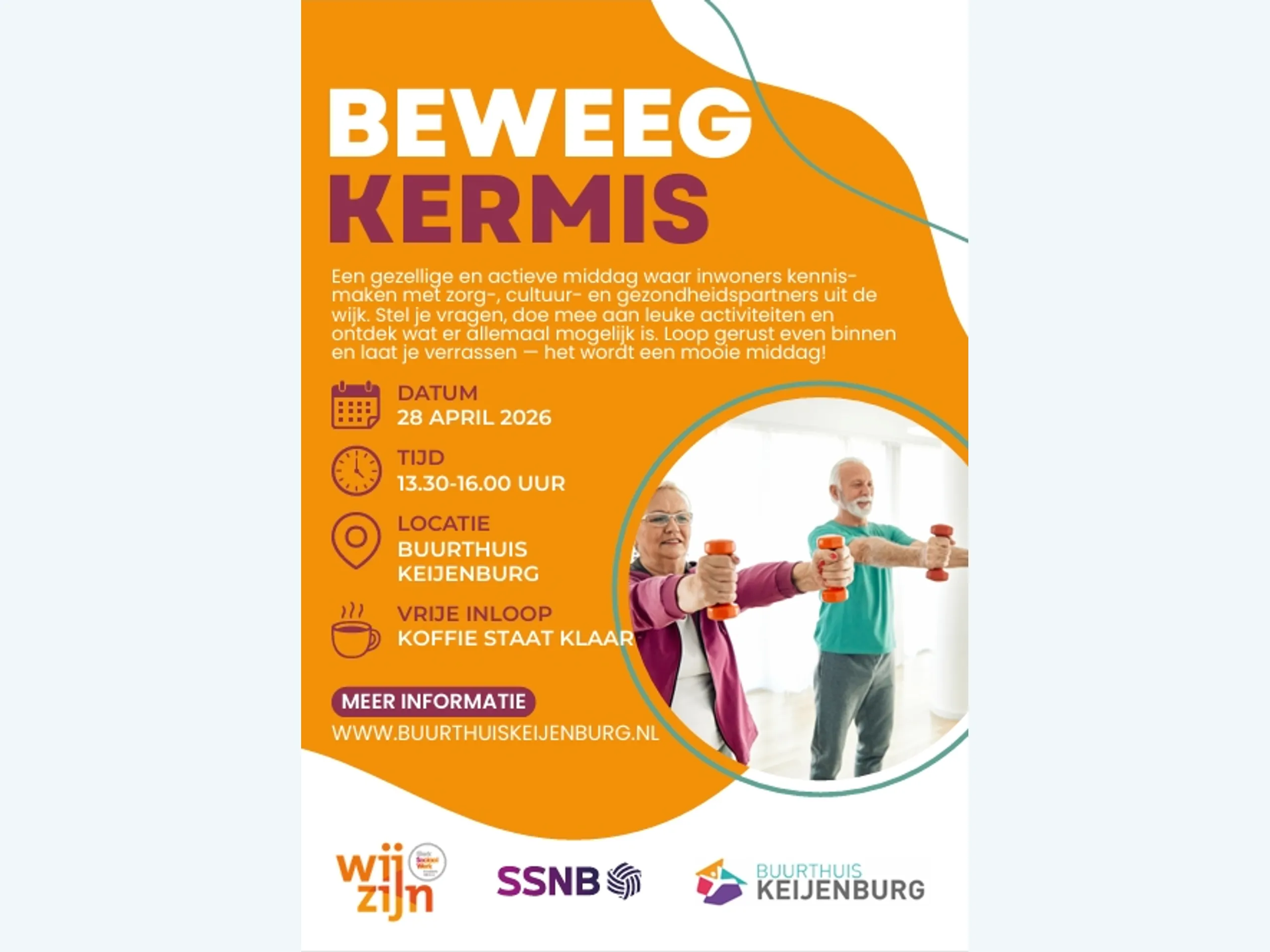 Afbeelding voor activiteit: Beweegkermis Burgerhout