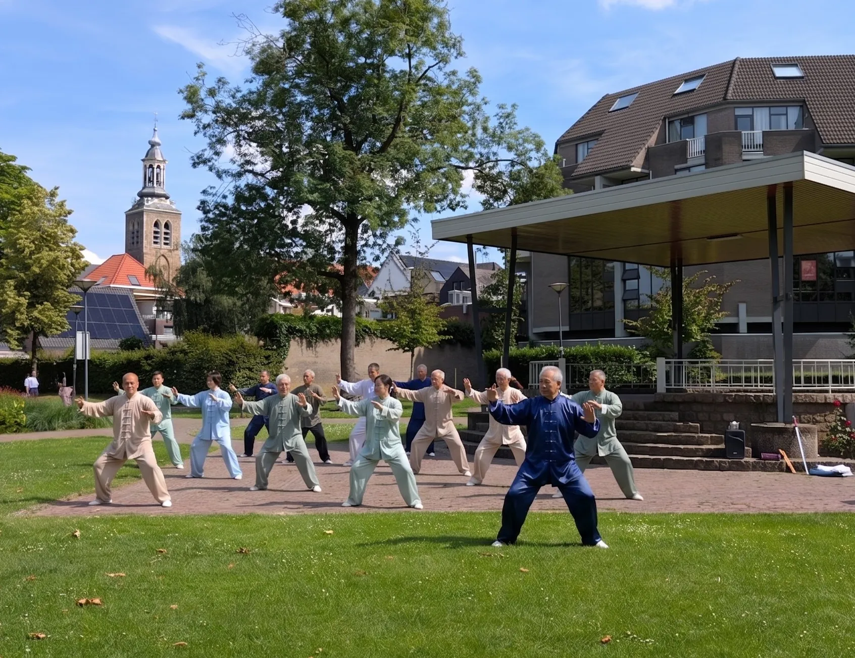 Afbeelding voor activiteit: Tai Chi in Emile van Loonpark 
