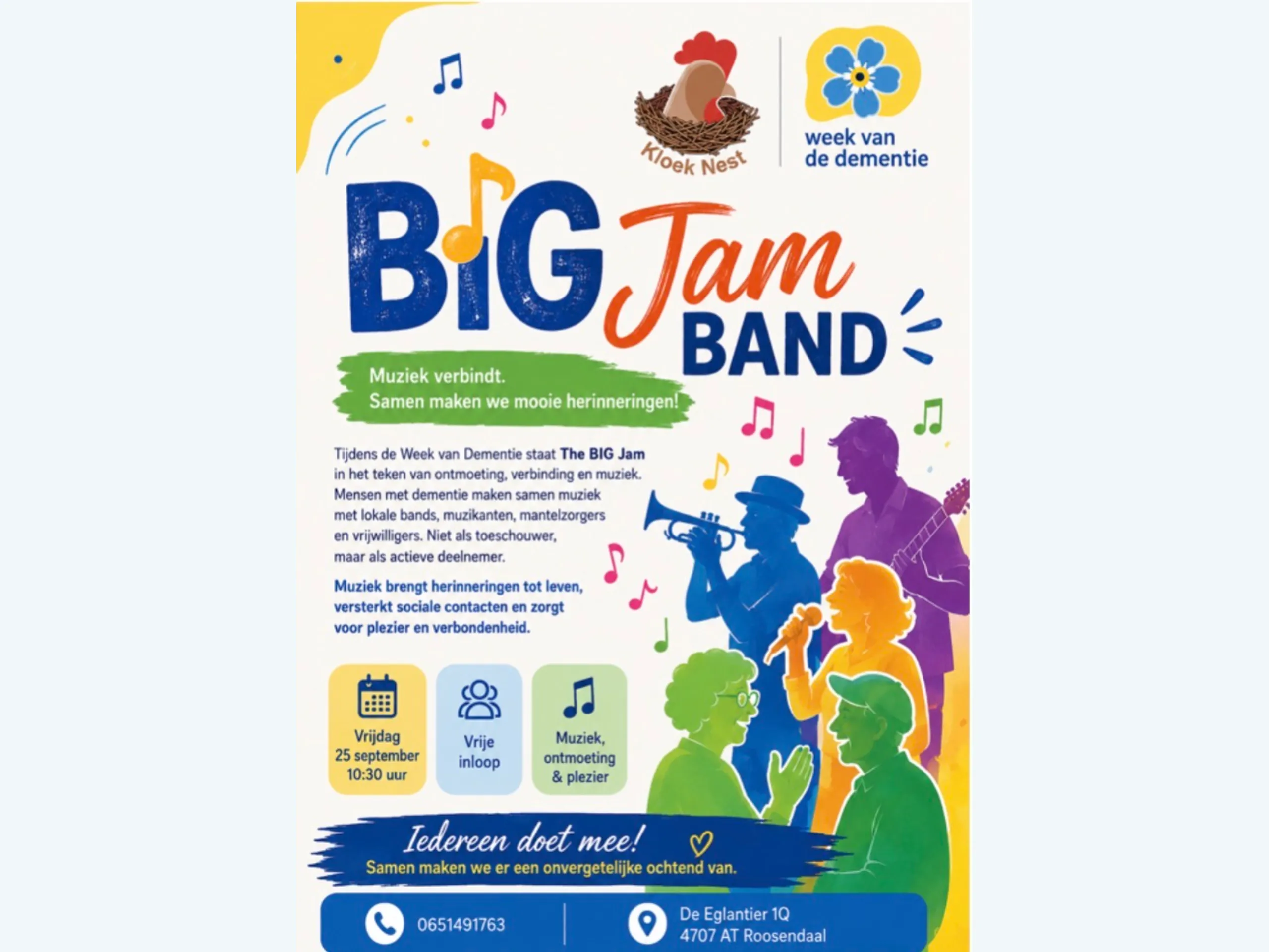 Afbeelding voor activiteit: Big Jam Band