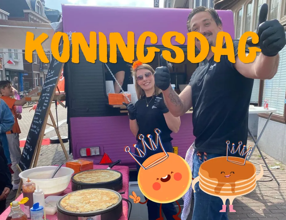 Afbeelding voor activiteit: Pannenkoeken eten met Koningsdag!