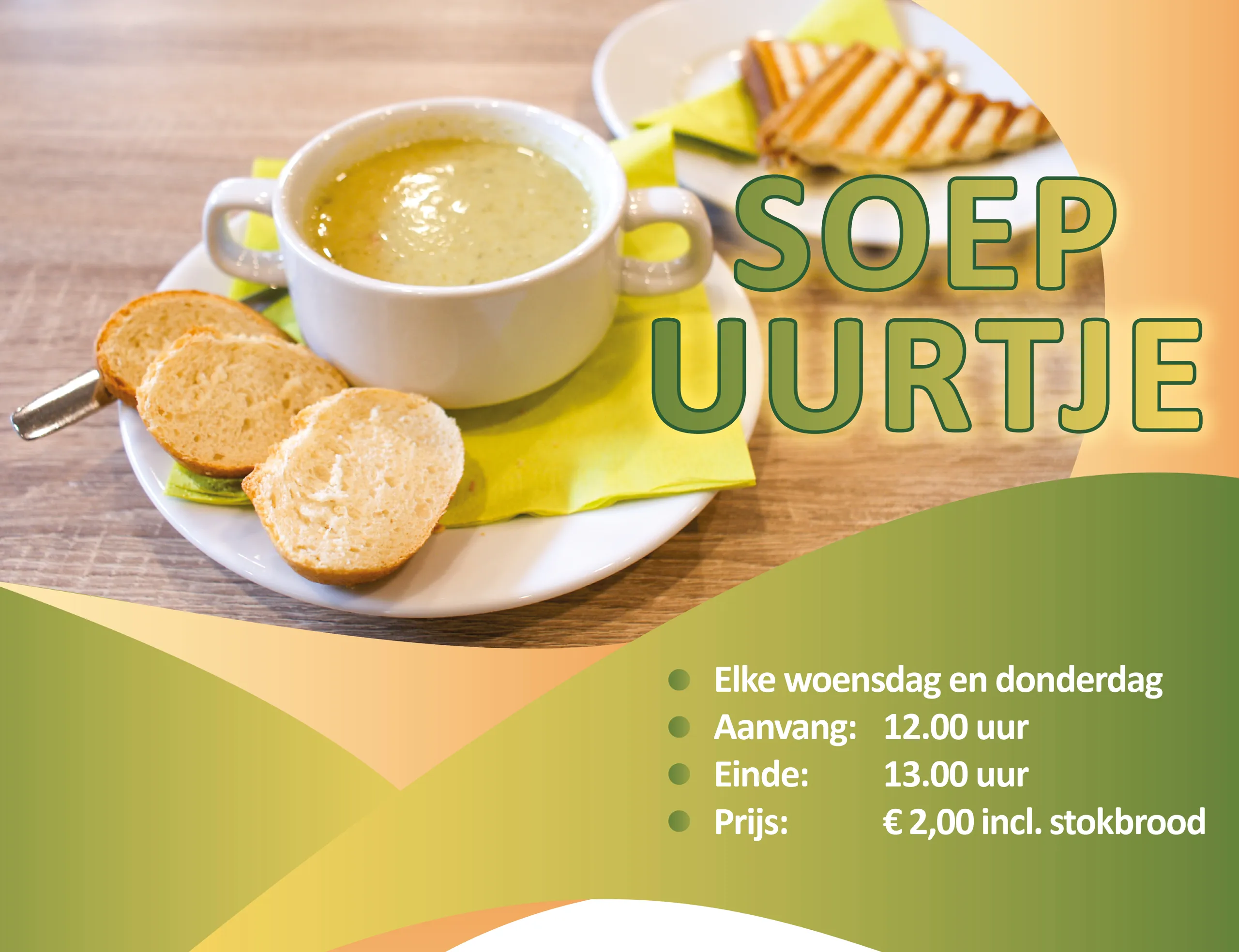 Afbeelding voor activiteit: Soep Uurtje