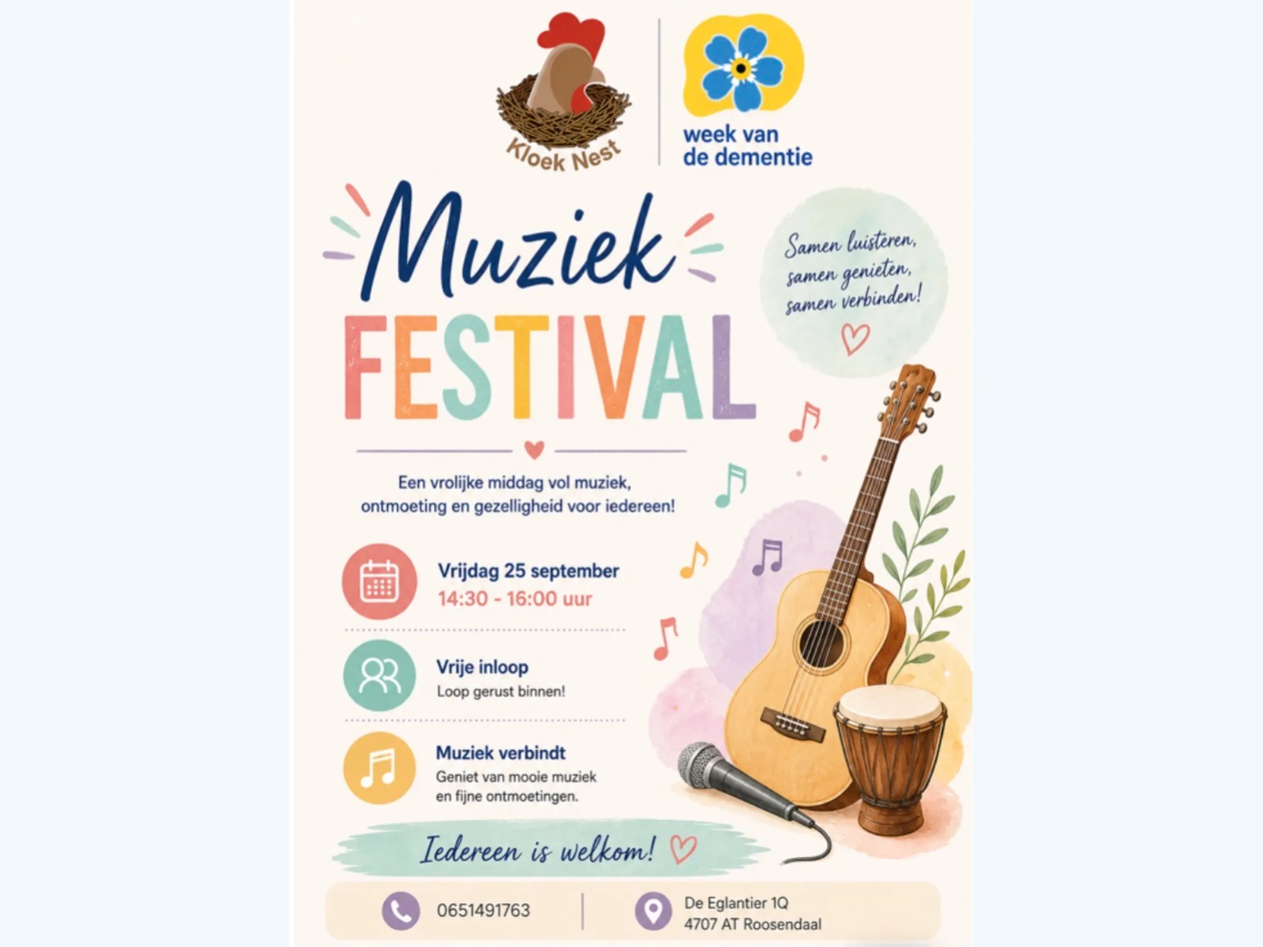 Afbeelding voor activiteit: Muziek festival