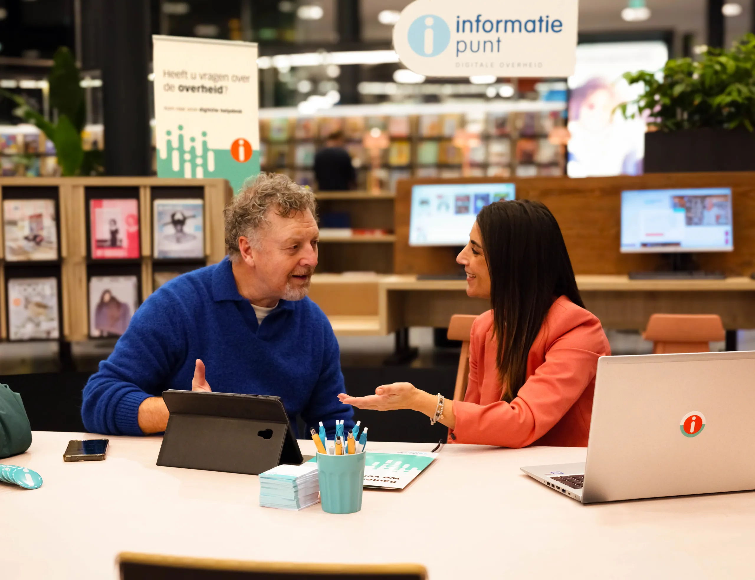 Afbeelding voor activiteit: IDO en Digi-Taalhuis spreekuur