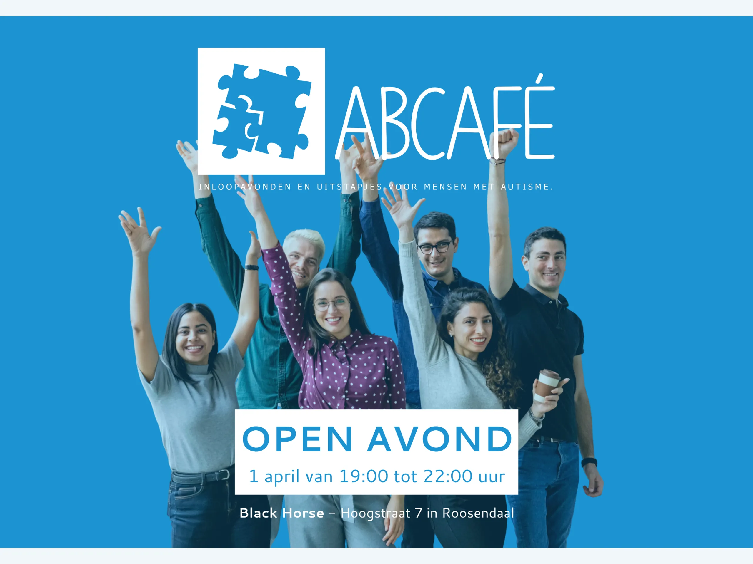 Afbeelding voor activiteit: Open Avond ABCafé Roosendaal