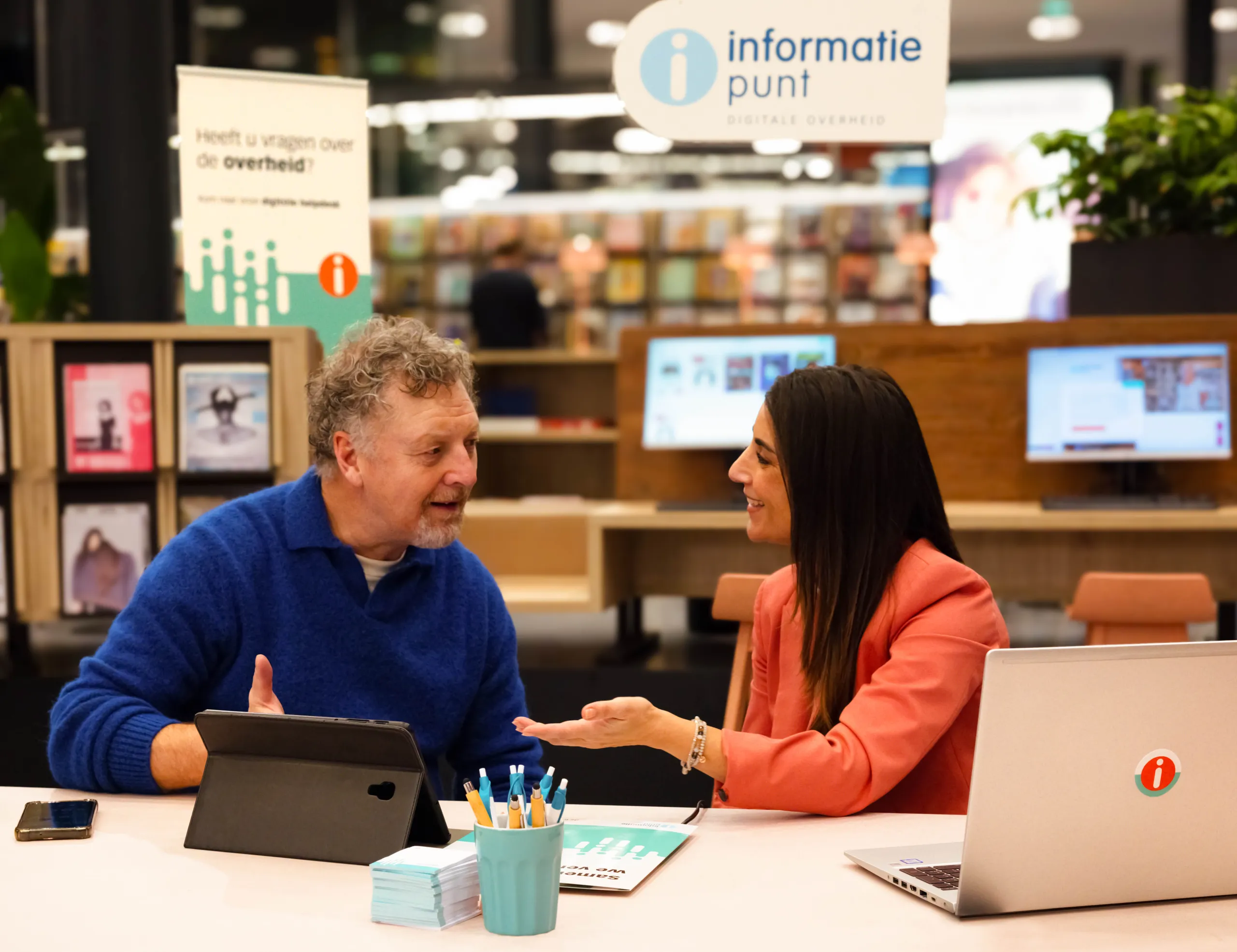 Afbeelding voor activiteit: IDO en Digi-Taalhuis spreekuur