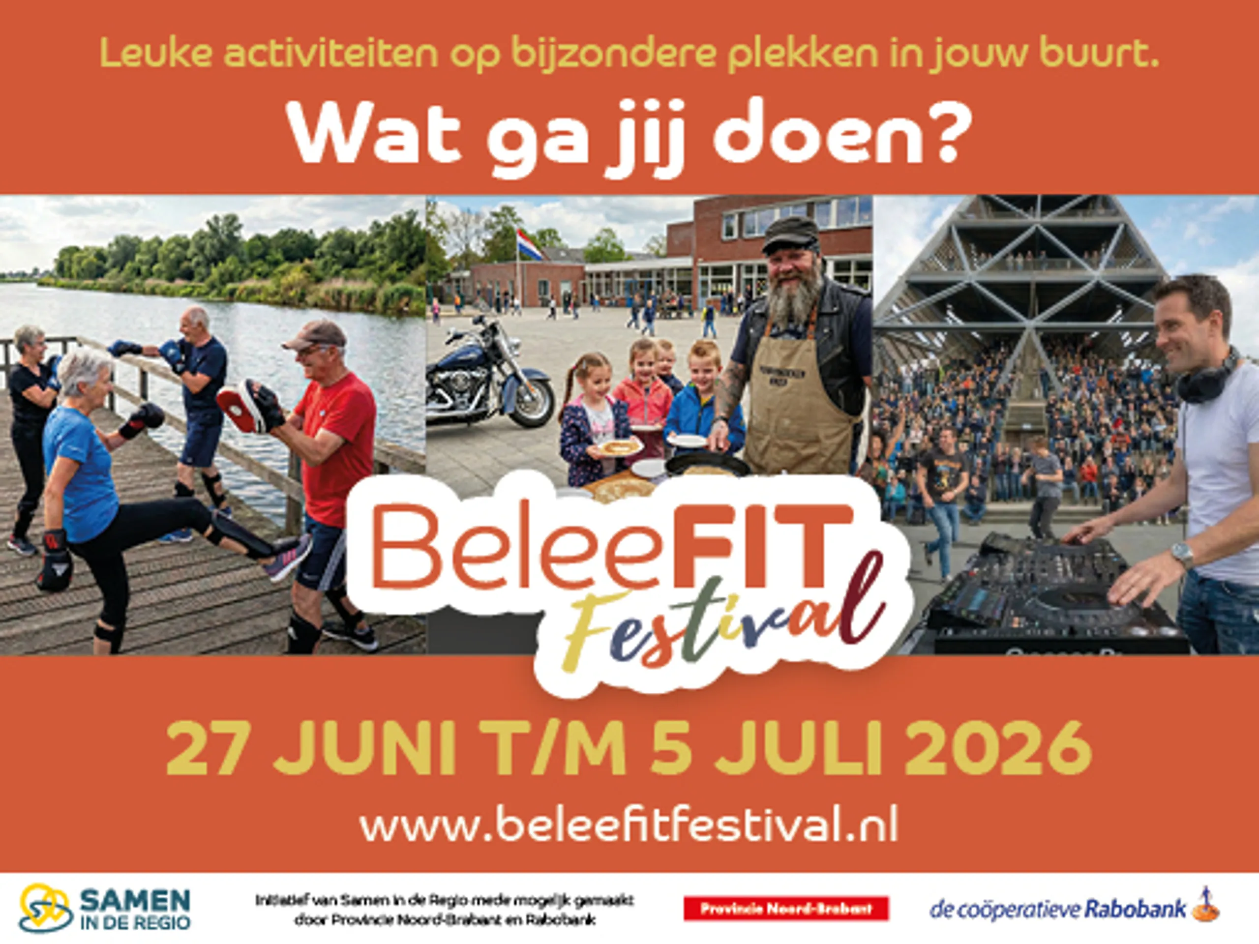 Afbeelding voor activiteit: BeleeFIT Festival