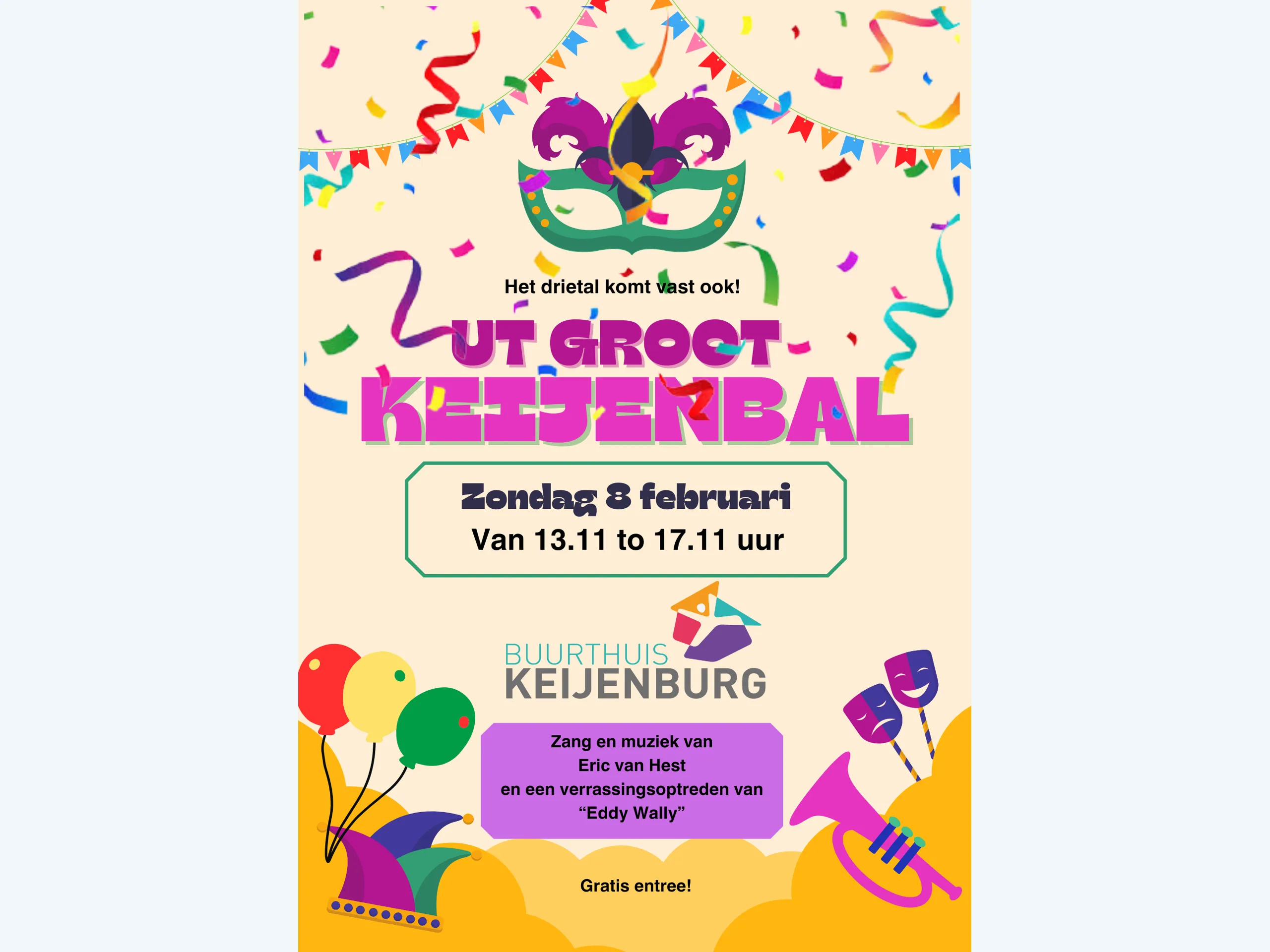 Afbeelding voor activiteit: Ut Groot Keijenbal