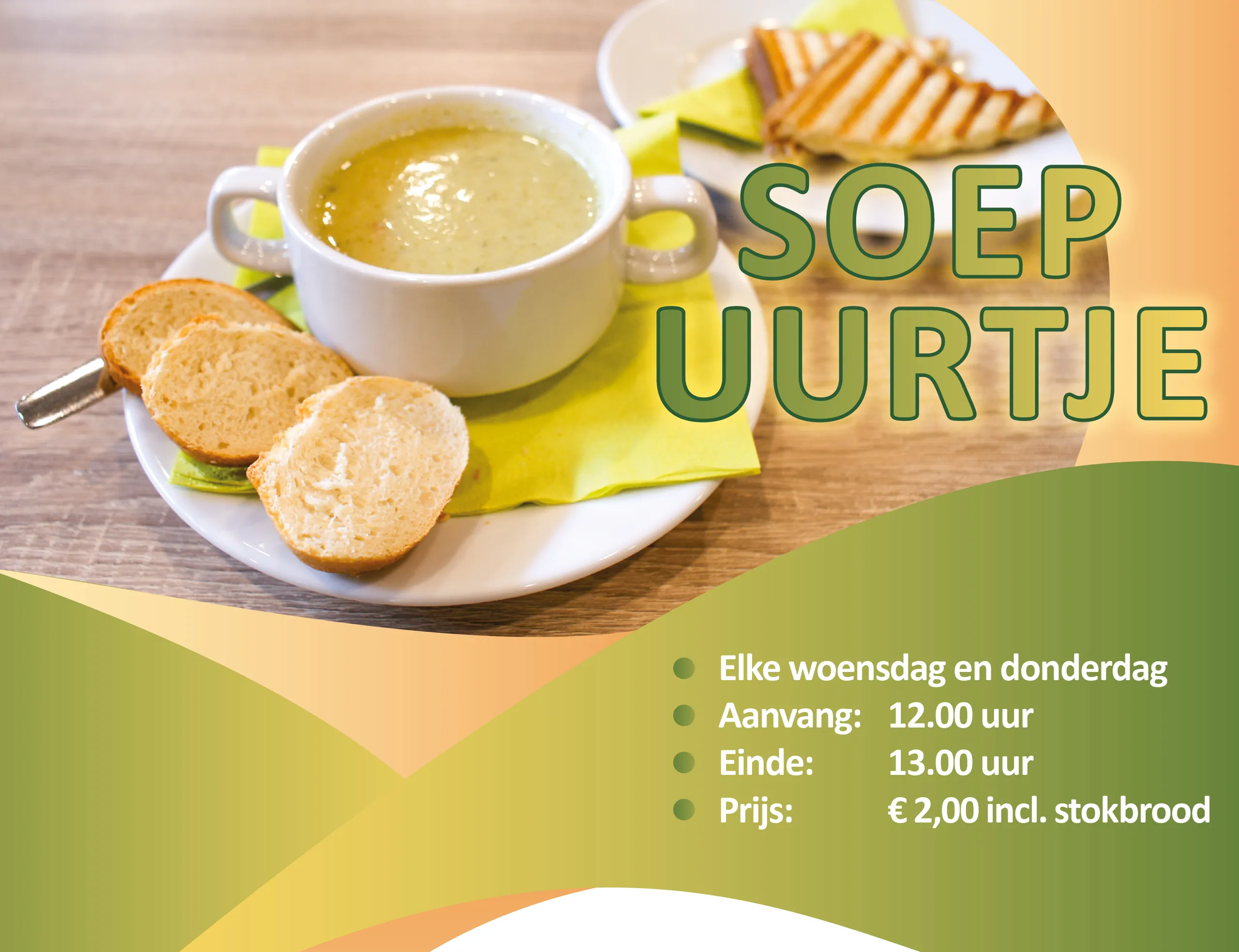Afbeelding voor activiteit: Soep Uurtje