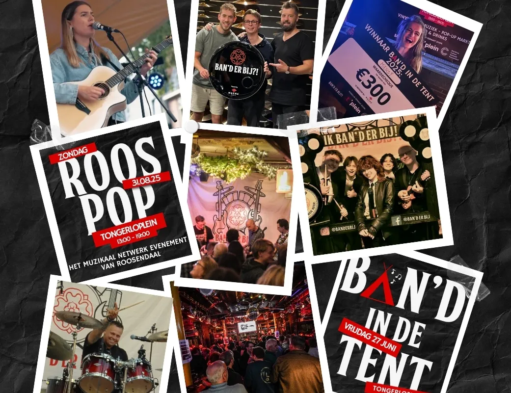 Afbeelding voor hulpvraag: Bestuurslid Popstichting Ban'd er bij?! gezocht! 